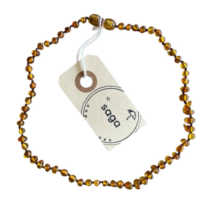 SAGA Ketting Amber | Honey